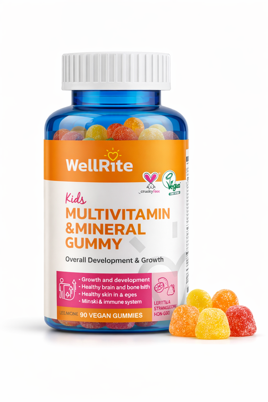MULTIVITAMIN & MINERAL GUMMY by Wellrite – vegan, halal, gelatin-free gummies