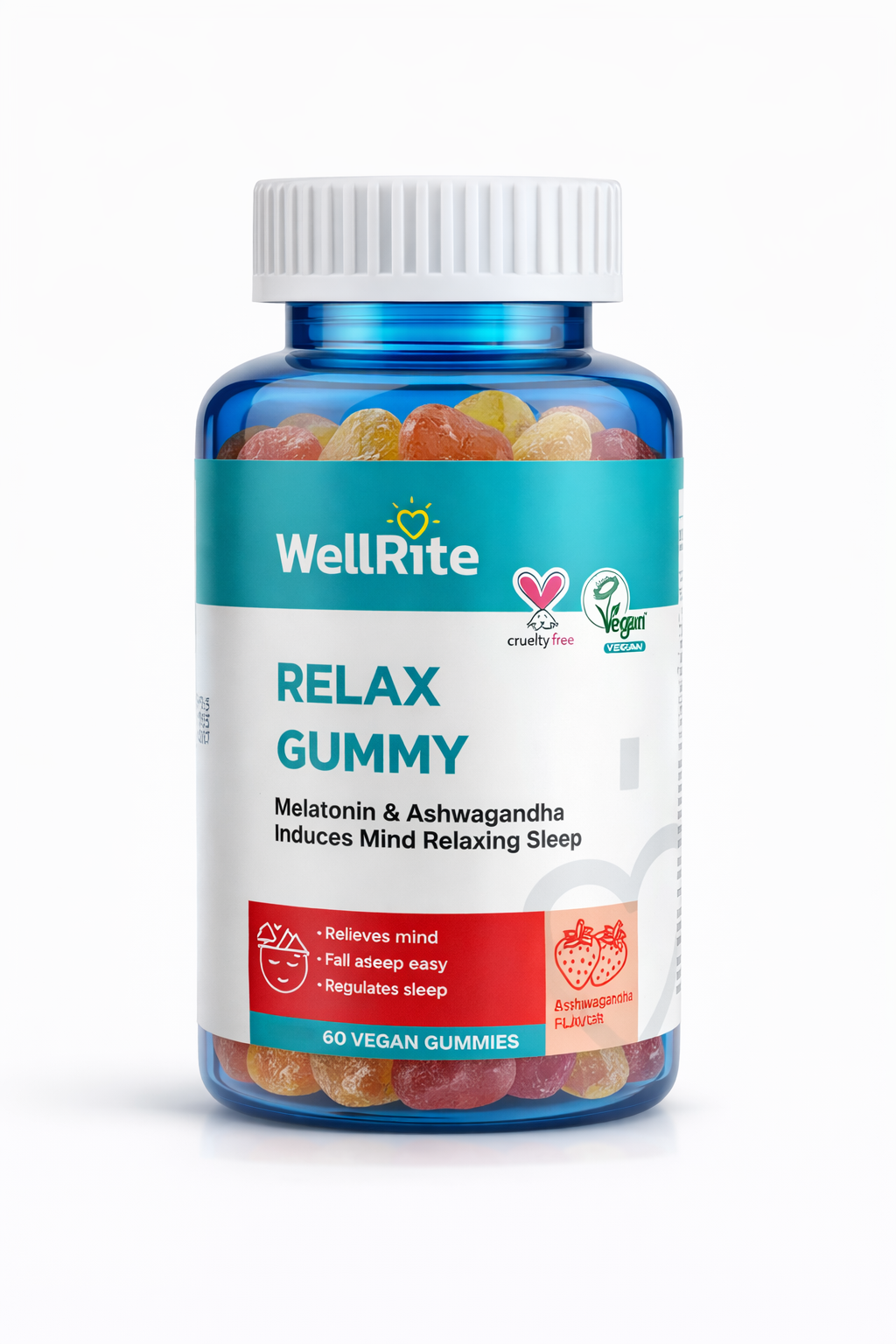 RELAX GUMMY by Wellrite – vegan, halal, gelatin-free gummies