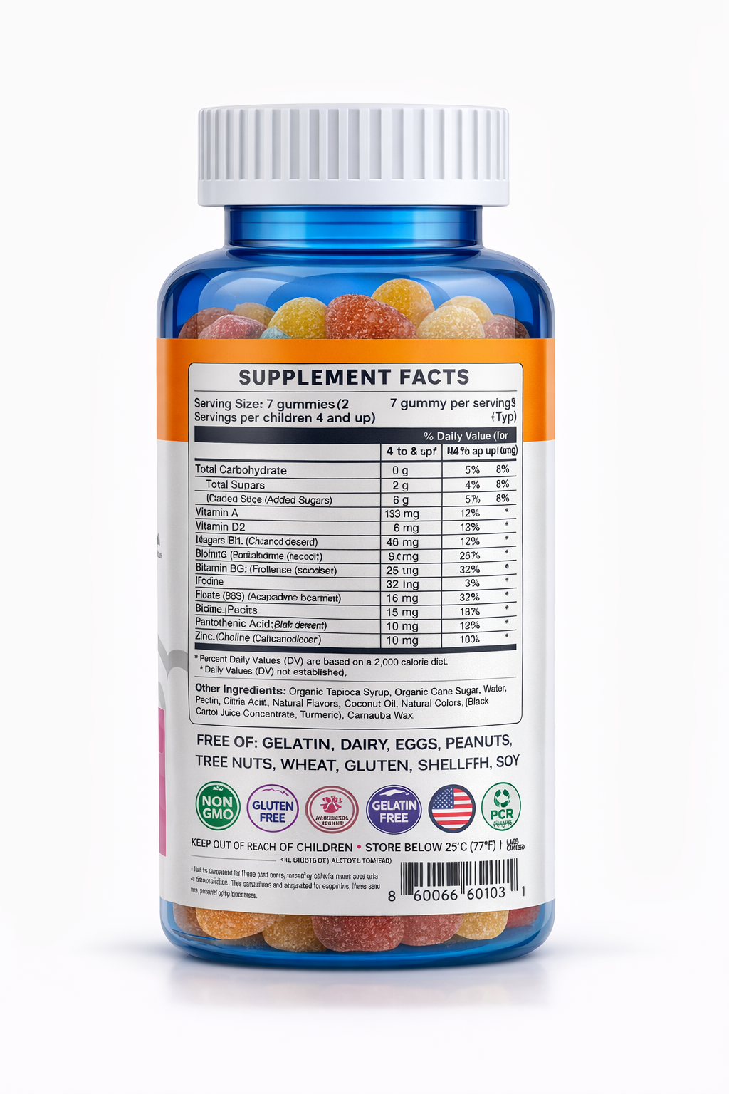 MULTIVITAMIN & MINERAL GUMMY